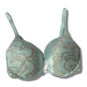La Senza Lace Push-Up Bra – Size 34D | Front Clasp | | Flirty Lingerie Must-Have